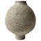 Beige Stoneware Coiled Moon Jar by Elena Vasilantonaki 1
