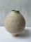 Beige Stoneware Coiled Moon Jar by Elena Vasilantonaki 3