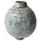 Grey Stoneware Coiled Moon Jar by Elena Vasilantonaki, Image 1