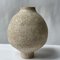 Beige Stoneware Coiled Moon Jar by Elena Vasilantonaki, Image 8