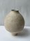 Beige Stoneware Coiled Moon Jar by Elena Vasilantonaki 9