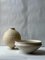 Beige Stoneware Coiled Moon Jar by Elena Vasilantonaki 11