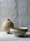 Beige Stoneware Coiled Moon Jar by Elena Vasilantonaki, Image 11