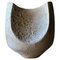 2 Facetted Vase with White Crackle Glaze by Sophie Vaidie 1