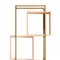 Natural Wood and Golden Metal Shelf by Thai Natura, Image 2