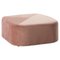 Pink Velvet Pouf by Thai Natura, Image 1