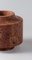 Red Travertine Pot by Etamorph 3