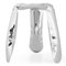 Stainless Steel Standard Plopp Stool by Zieta 2