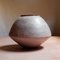 Red Stoneware Psykter Vase by Elena Vasilantonaki 2