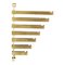 Brass Seven Coat Rack by OxDenmarq 1