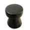 Anthracite Stoneware Stool by Thai Natura 5