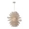 White Rattan Ceiling Lamp by Thai Natura 2