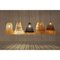 Black Sisal and Beige Synthetic Ceiling Lamp by Thai Natura 5