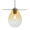 Amber Glass Ceiling Lamp by Thai Natura 4