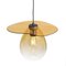 Amber Glass Ceiling Lamp by Thai Natura 3