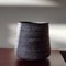 Black Stoneware Kalathos Vase by Elena Vasilantonaki, Image 5
