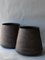 Black Stoneware Kalathos Vase by Elena Vasilantonaki, Image 8