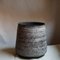 Black Stoneware Kalathos Vase by Elena Vasilantonaki, Image 6