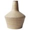 Beige Stoneware Lagynos Vase by Elena Vasilantonaki 1