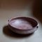 Red Stoneware Phiale Plate with Handles by Elena Vasilantonaki 3