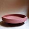 Red Stoneware Pinakio Plate with Handles by Elena Vasilantonaki 2