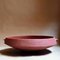 Red Stoneware Pinakio Plate with Handles by Elena Vasilantonaki 4