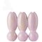 Itera Lilac Pink Triple Vase by Ia Kutateladze 1
