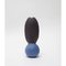 Itera Black and Blue Single Vase by Ia Kutateladze 2