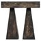 Torn Console Table in Melange by Lucas Tyra Morten 1
