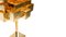 Lámpara de mesa Inspiring Trees de latón dorado martillado de InsidherLand, Imagen 4