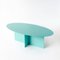 Across Oval Light Blue Coffee Table by Secondome Edizioni, Image 4