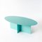 Table Basse Across Oval Bleu Clair par Secondome Edizioni 4