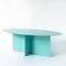 Across Oval Light Blue Coffee Table by Secondome Edizioni, Image 2