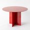 Large Round Red Coffee Table by Secondome Edizioni 4