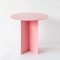 Small Round Pink Coffee Table by Secondome Edizioni, Image 3