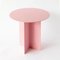 Small Round Pink Coffee Table by Secondome Edizioni, Image 5