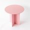 Mesa de centro pequeña redonda en rosa de Secondome Edizioni, Imagen 6