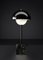 Apollo Shiny Black Metal Table Lamp by Alabastro Italiano, Image 2