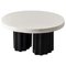 Table Basse Flowing 100 Noire et Blanche par Perler 1