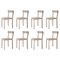 Galta Ash Chairs by Kann Design, Set of 8 1