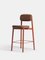 Chaises de Comptoir Residence 65 Rouge Brique par Kann Design, Set de 6 2