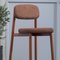 Chaises de Comptoir 75 Residence Rouge Brique par Jean Couvreur pour Kann Design, Set de 6 4