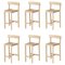 Galta 65 Counter Chairs aus Eiche von Kann Design, 6 . Set 1