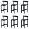 Galta 65 Counter Chairs in Schwarzer Eiche von Kann Design, 6 . Set 1