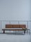 Grey and Brick Red Mid Sofa by Meghedi Simonian for Kann Design 3