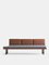 Grey and Brick Red Mid Sofa by Meghedi Simonian for Kann Design, Image 2