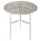 Jean Side Table in White Bronze by Fred&Juul 1