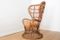 Mid-Century Italian Wicker Armchair by Lio Carminati for Casa e Giardino 2
