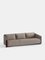 Taupe Grey Timber 4-Seater Sofa by Kann Design 2