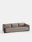 Taupegraues 4-Sitzer Sofa aus Holz von Kann Design 2
